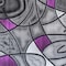 Flash Furniture Purple 5' x 7' Abstract Design Accent Area Rug ACD-RGTRZ860-57-PU-GG - alternate 3